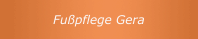 Fußpflege Gera